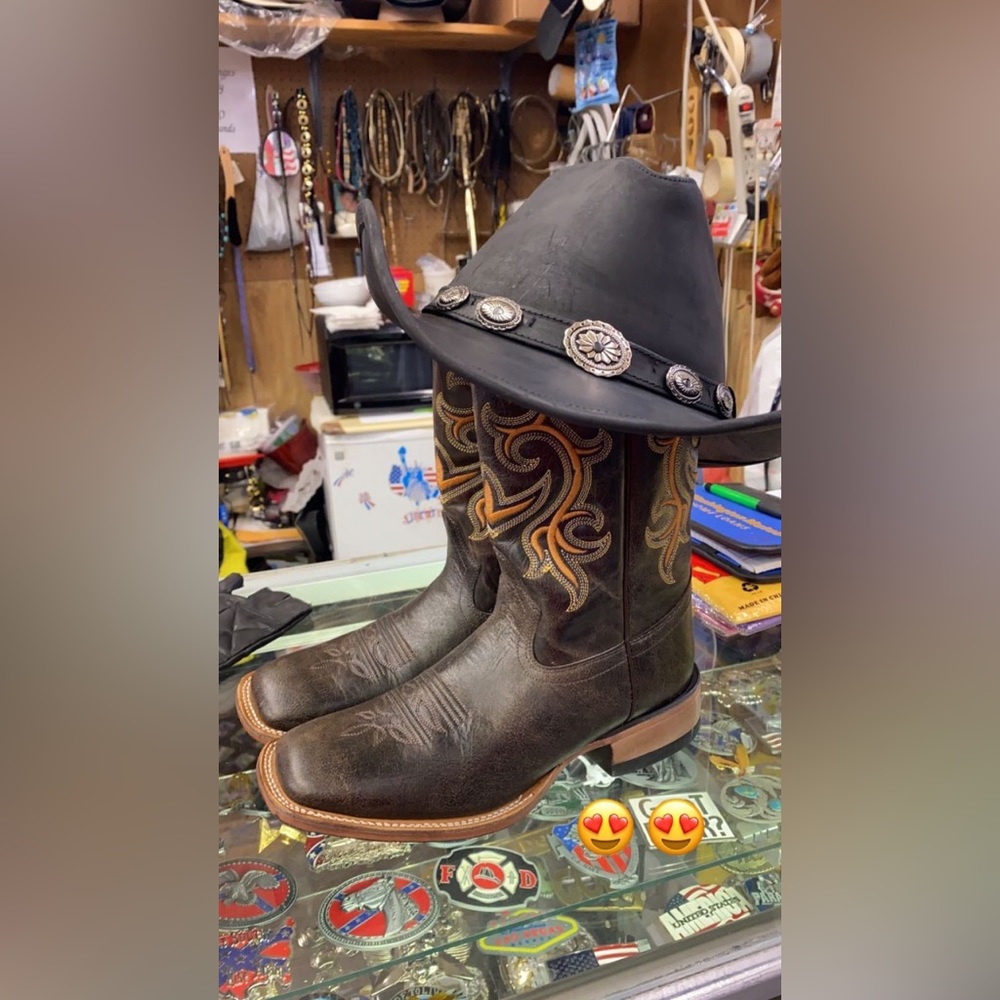 Women’s Old West Leather Cowboy boots